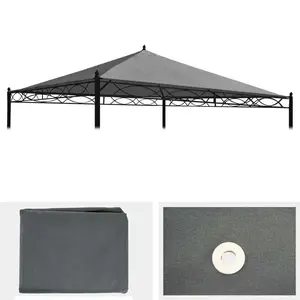 MCW NÁHRADNÍ POTAH STŘECHY PERGOLA CALPE I Šedá