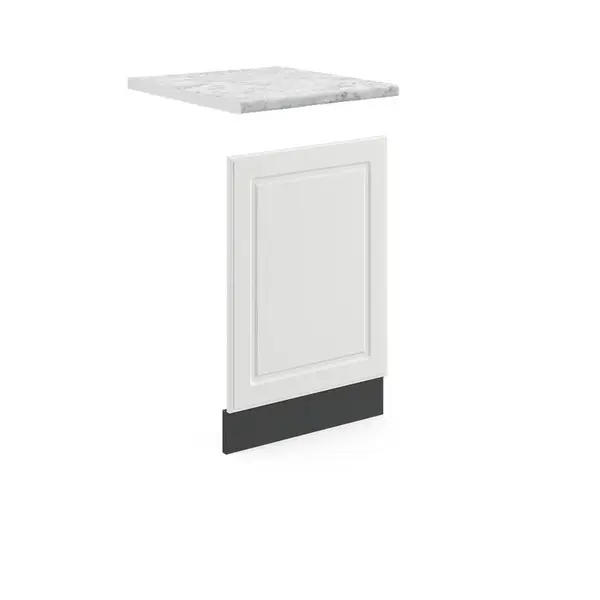 Vicco PŘEDNÍ PANEL R-Line Bílý venkovský dům 45 cm , PD Mramor