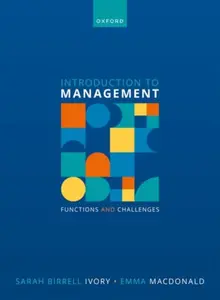 Introduction to Management - Emma MacDonald, Dr Sarah Birrell  Ivory