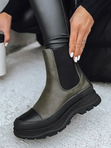 Dámské boty DENTAR Barva zelená DSTREET