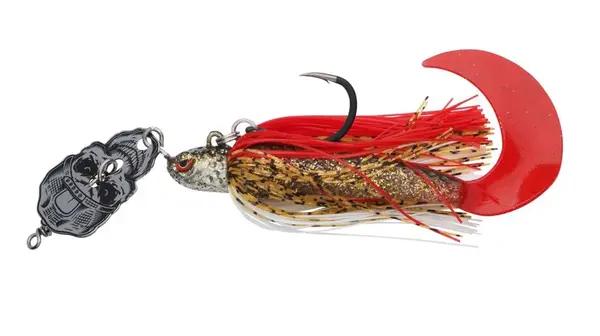 Madcat třpytka skull blade jig xl sinking salt n pepper - 18 cm 55 g