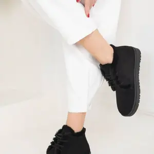 Soho Black Suede Women's Boots & Bootie 19853