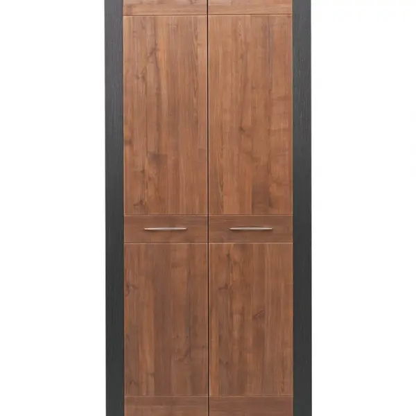 Šatníková skriňa naomi 2d - orech/wenge