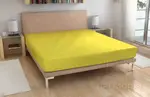Froté plachta - žlté - 90 x 200 cm
