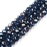 Electroplate Glass Beads Strands