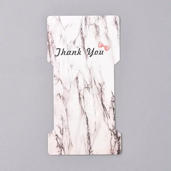 Cardboard Hair Clip Display Cards