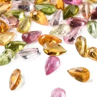 Faceted Natural Tourmaline Cabochons