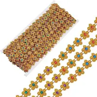 Plastic Beaded Trim Garland Strand