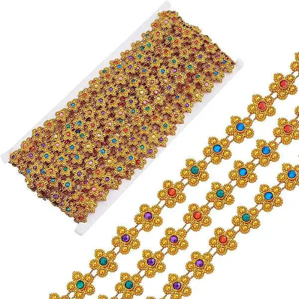 Plastic Beaded Trim Garland Strand