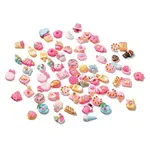 Cartoon Snack Opaque Resin Cabochons