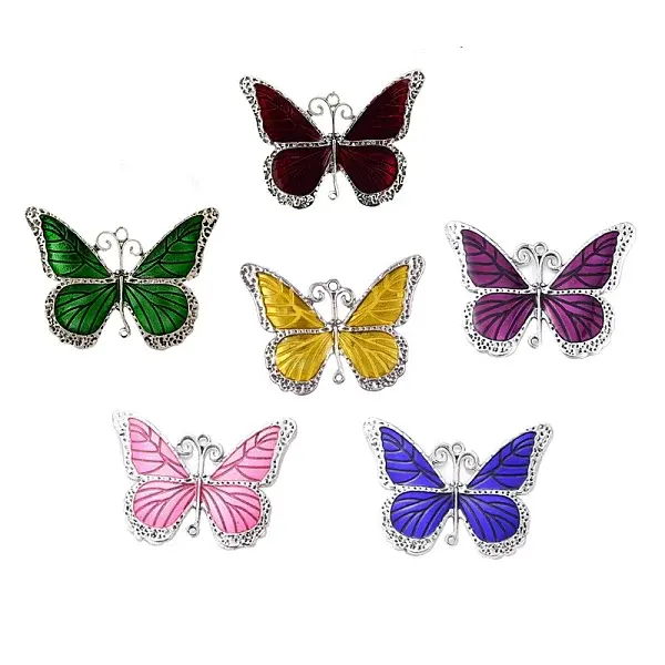 Alloy Enamel Big Pendants