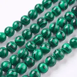 Synthetic Malachite Beads Strands