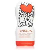 Tenga Keith Haring Original Vacuum Cup jednorazový masturbátor 15 cm