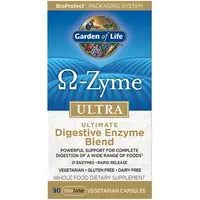 Garden of Life Ω-Zyme ULTRA kapsuly na podporu trávenia 90 cps
