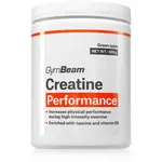 GymBeam Creatine Performance prášok na podporu športového výkonu príchuť Green Apple 400 g