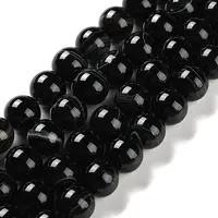 Natural Striped Agate/Banded Agate Beads Strands