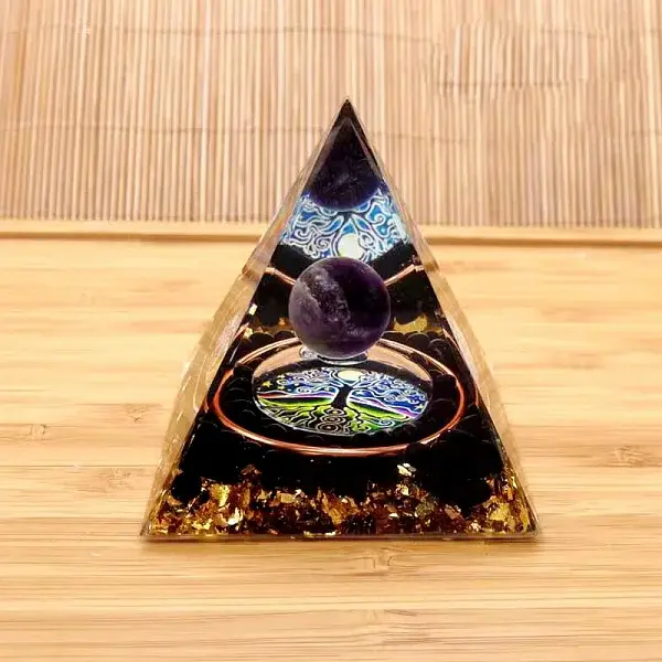 Resin Pyramid Energy Tower
