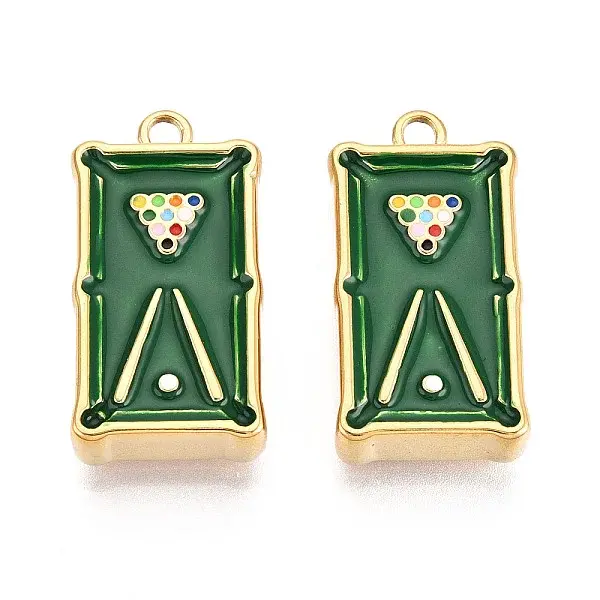 304 Stainless Steel Enamel Pendants