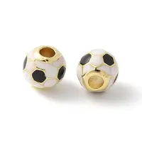 Brass Enamel Beads
