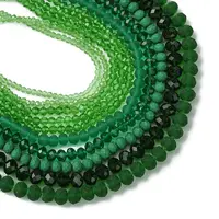 Electroplate Glass Beads Strands