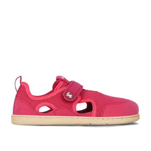 Dětské barefoot sandály Zest Kids - Berry