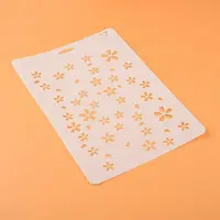 Plastic Reusable Drawing Painting Stencils Templates