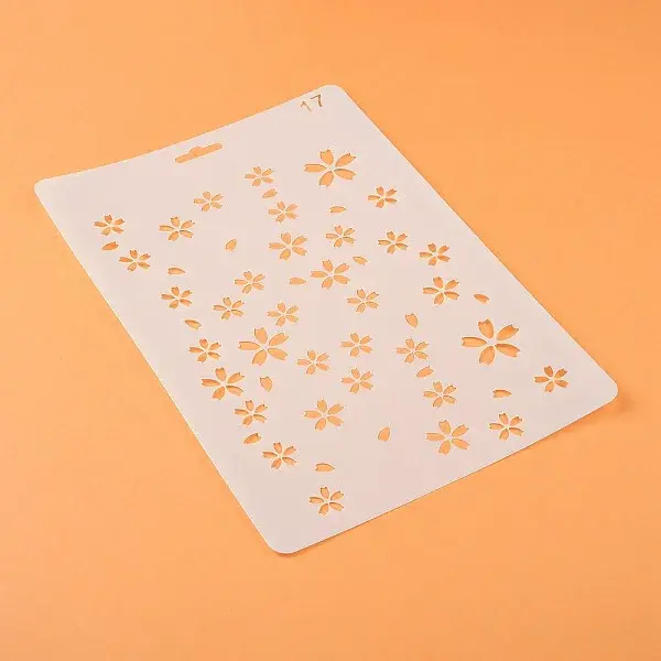 Plastic Reusable Drawing Painting Stencils Templates