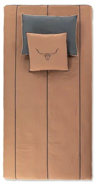 Ložní set 120x200cm falko - béžová/šedá