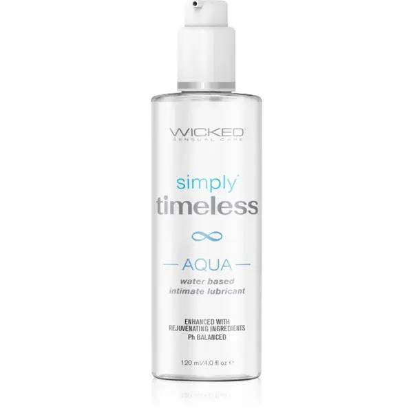 Wicked Simply Timeless Aqua lubrikační gel 120 ml