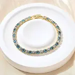 Brass Enamel Link & Charm Bracelets