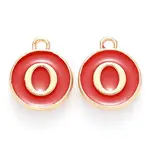 Golden Plated Alloy Enamel Charms