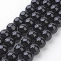 Natural Mashan Jade Round Beads Strands