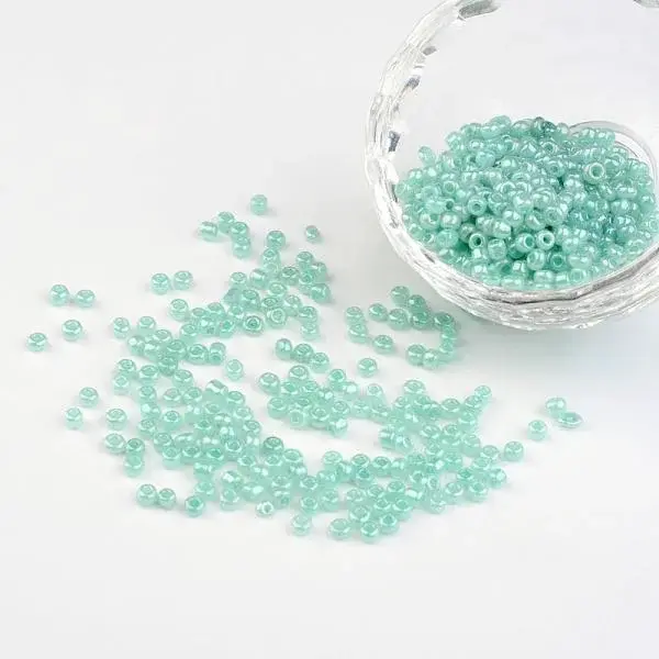 DIY Craft Beads 6/0 Ceylon Round Glass Seed Beads