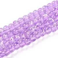 Drawbench Transparent Glass Beads Strands