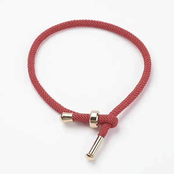 Cotton Twisted Cord Bracelet Making
