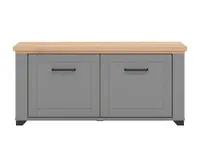 Botník lotta - šedá/dub artisan