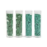 520Pcs 2 Style 2-Hole Glass Seed Beads