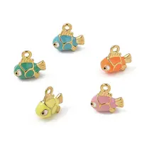 304 Stainless Steel Enamel Charms
