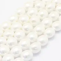 Shell Pearl Beads Strands