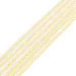 Transparent Glass Beads Strands