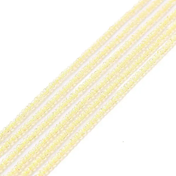 Transparent Glass Beads Strands
