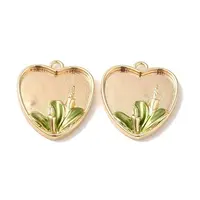 Brass Enamel Pendants