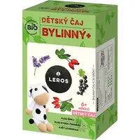 Leros Dětský čaj Bylinný+ BIO čaj při kašli a nachlazení pro děti 20x2 g