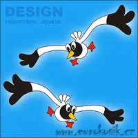 Dekorace na stěnu rackové 40cm - set 2ks