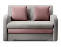 Rozkladacia pohovka s úložným priestorom ario - sivá/modrá - nube 03,