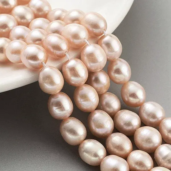 Natural Cultured Freshwater Pearl Beads Strands