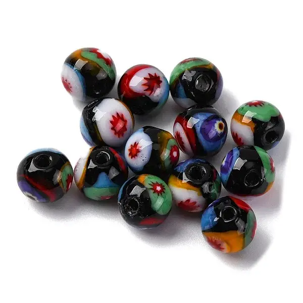 Handmade Millefiori Lampwork Beads