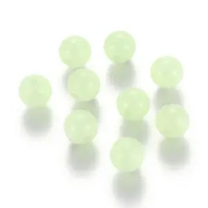 Luminous Acrylic Round Beads