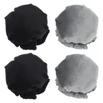 4Pcs 2 Colors Polyester Door Handle Covers