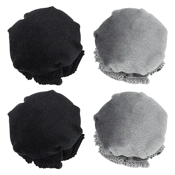 4Pcs 2 Colors Polyester Door Handle Covers